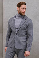Пиджак мужской серого цвета 179019S