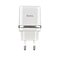 Сетевое Зарядное Устройство Hoco C12Q QC 3.0 18W Micro Белый