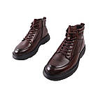 Черевики чоловічі Lido Marinozi коричневі натуральна шкіра, 42, фото 5