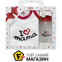 Пляшка для годування Bibi I love Mama 0+ М, 2 пр. (112516)