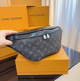 Чорна Сумка Бананка Louis Vuitton