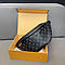 Чорна Сумка Бананка Louis Vuitton, фото 3