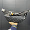 Чорна Сумка Бананка Louis Vuitton, фото 9