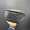 Чорна Сумка Бананка Louis Vuitton, фото 4