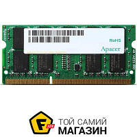Оперативная память Apacer SODIMM DDR3 4GB, 1600MHz, PC3-12800 (DV.04G2K.KAM)