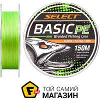 Шнур Select Tackles Шнур Select Basic Light Green 150m 0.20mm 28lb/12.7kg (1870.18.17)