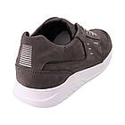 Кеди чоловічі Konors сірі натуральний нубук, 44, фото 4