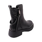 Черевики жіночі Melanda чорні натуральна шкіра, 41, фото 4