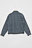 Піджак чоловічий батальний джинсовий светло-сірого кольору р.L 174928P, фото 2