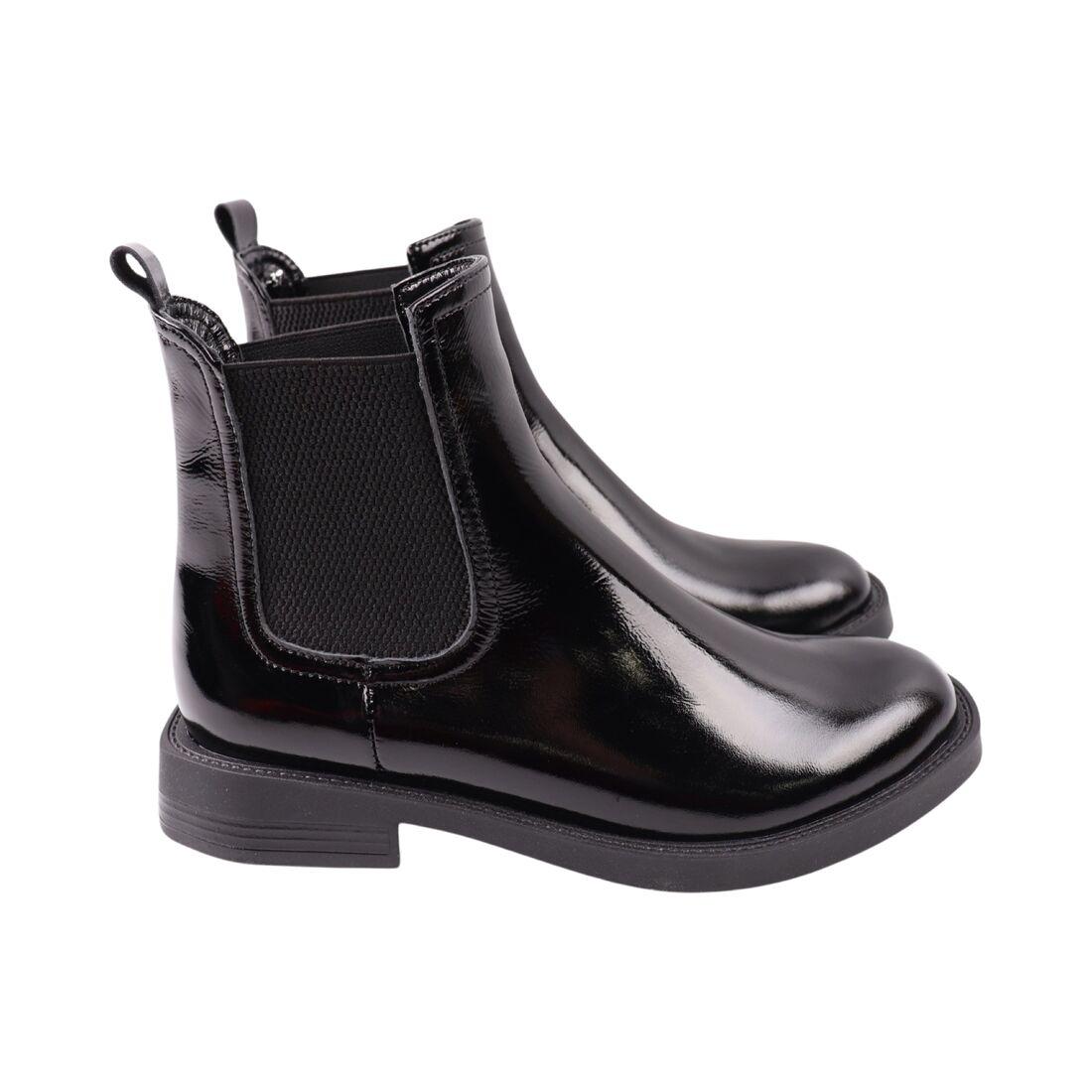 Черевики жіночі Marko Rossi чорні натуральна шкіра, 40, фото 1