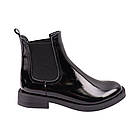 Черевики жіночі Marko Rossi чорні натуральна шкіра, 40, фото 3