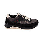 Кросівки чоловічі Konors чорні натуральна шкіра, 40, фото 3