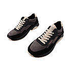 Кросівки чоловічі Konors чорні натуральна шкіра, 40, фото 5