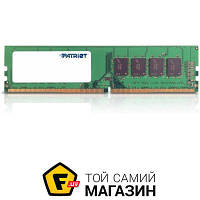 Оперативная память Patriot DDR4 16GB, 2666MHz, PC4-21300, Signature Line (PSD416G26662)