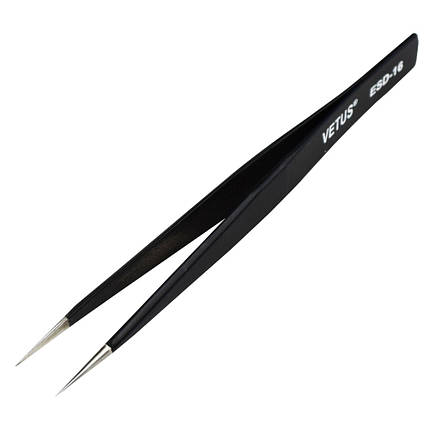 Пинцет VETUS ESD-16 антистатический: продажа, цена в Полтаве. Монтажные ...