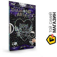 Danko Toys Diamond Art. Совы в сердце (DAR-01-03)