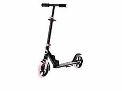 Дитячий самокат Lionelo LUCA BLACK CARBON PINK