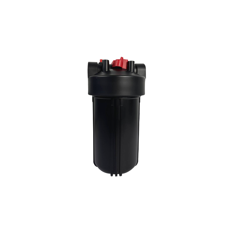 Колба 10BB чорна (два кiльця, металевий кронштейн, ключ) Підключення 1 дюйм FILTRONS, фото 1