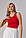 Базовий кроп-топ з еластичної тканини — червоний колір, L (є розміри), фото 6
