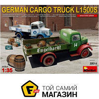 Модель 1:35 грузовики - Miniart - L1500S Type German Cargo Truck (MA38014) пластмасса