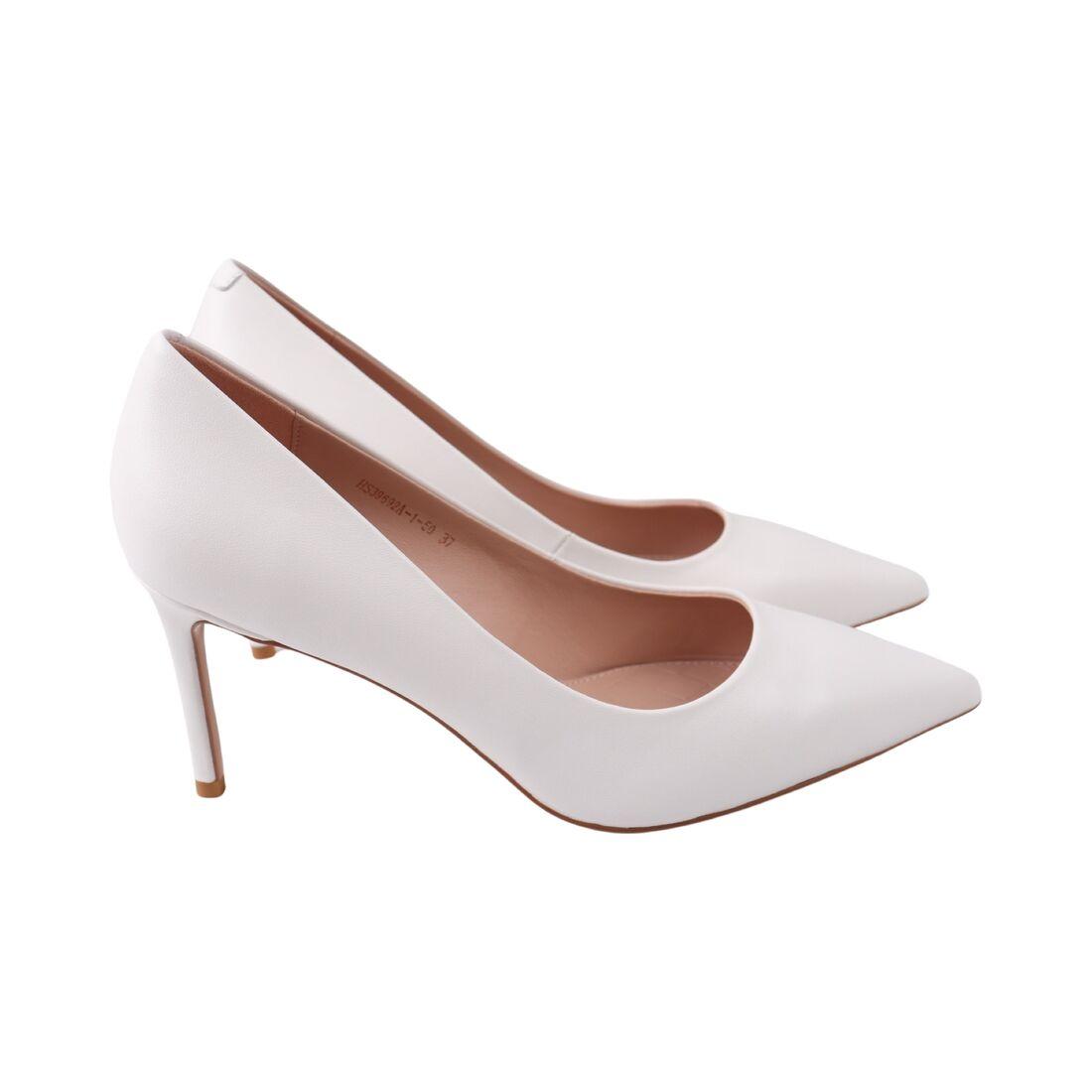 Туфлі жіночі Anemone білі натуральна шкіра, 38, фото 1