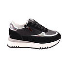 Кросівки жіночі Li Fexpert чорні натуральна шкіра, 40, фото 3