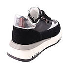 Кросівки жіночі Li Fexpert чорні натуральна шкіра, 40, фото 4