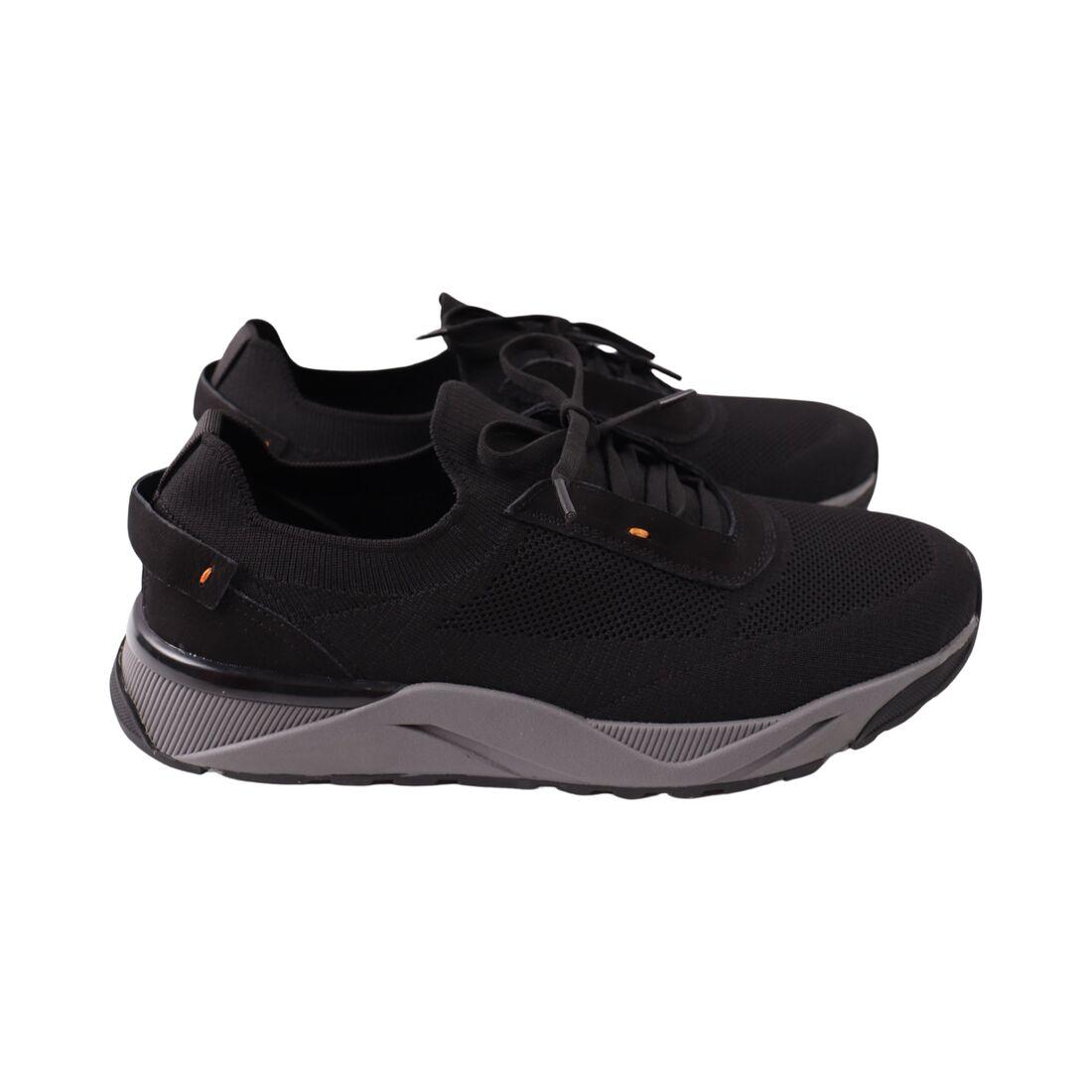 Кросівки чоловічі Lido Marinozi чорні текстиль, 44, фото 1