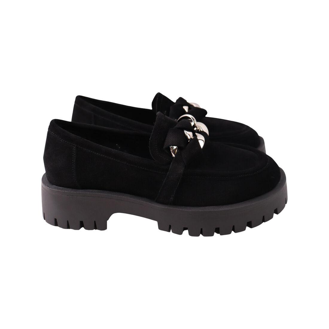 Туфлі жіночі Melanda чорні натуральна замша, 40, фото 1