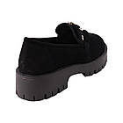 Туфлі жіночі Melanda чорні натуральна замша, 40, фото 4