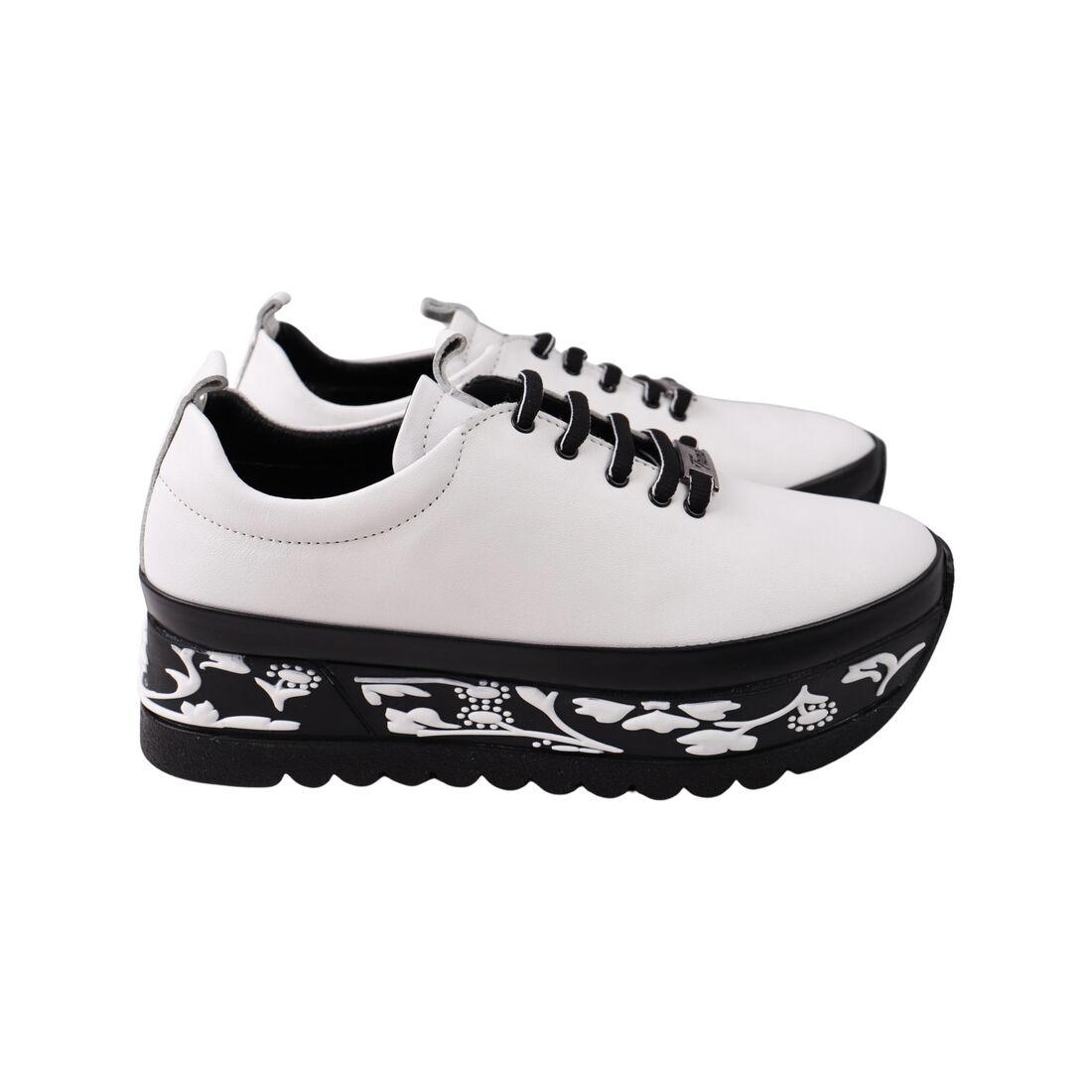 Кросівки жіночі Kesim білі натуральна шкіра, 34, фото 1