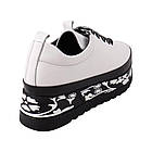 Кросівки жіночі Kesim білі натуральна шкіра, 34, фото 4