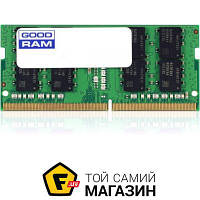 Оперативная память Goodram SODIMM DDR4 16GB, 2400MHz, PC4-19200 (GR2400S464L17/16G)
