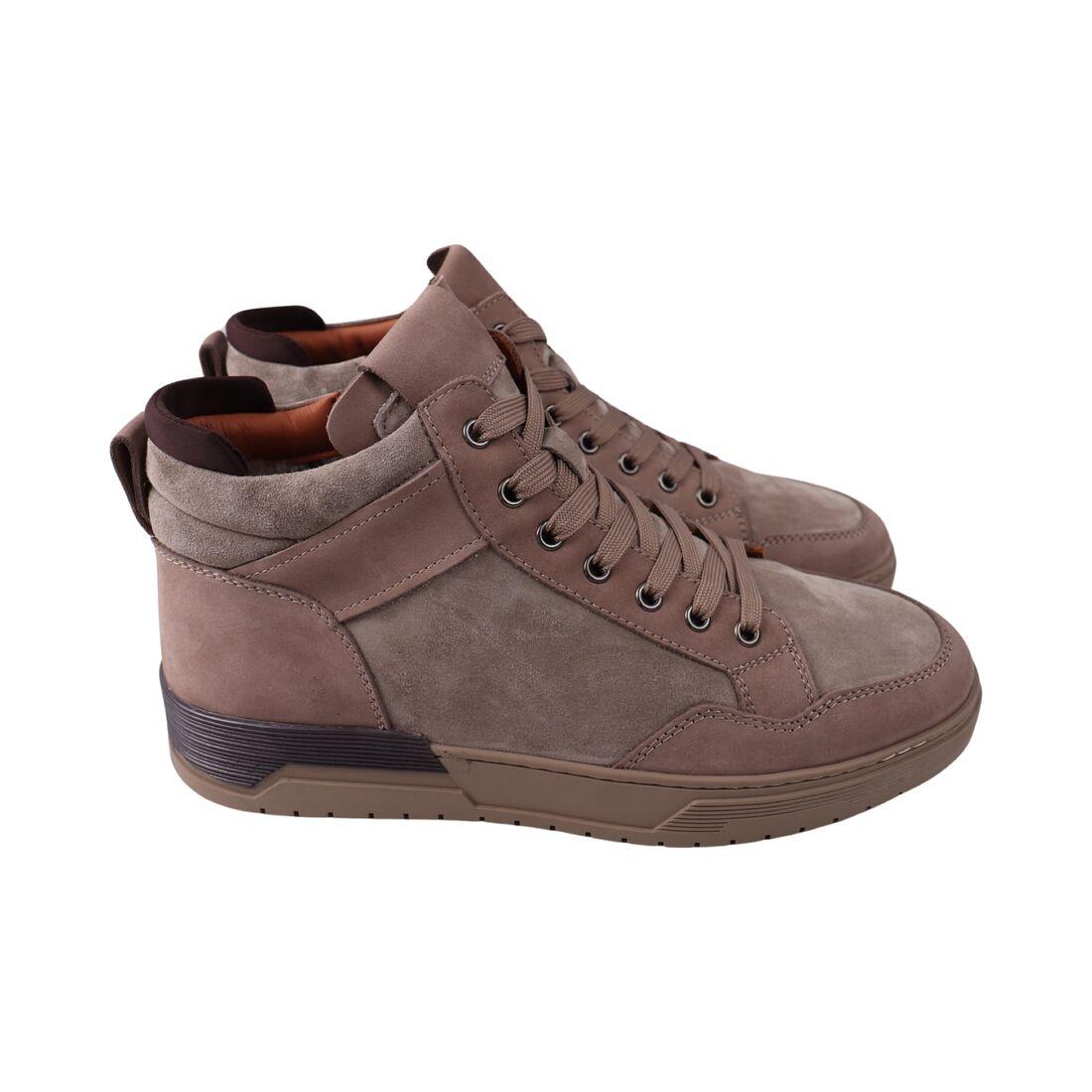 Черевики чоловічі Cosottinni капучіно натуральний нубук, 45, фото 1