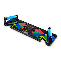 Упори (дошка) для віджимань зі змінним хватом 4FIZJO Push-up Board (P-5907739312501), фото 5