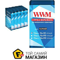 Картридж для матричных принтеров WWM 13мм x 16м HD кольцо Refill Black, 5шт. (R13.16H5)
