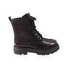 Черевики жіночі Arees чорні натуральна шкіра, 39, фото 3