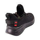 Кросівки чоловічі Restime чорні текстиль, 44, фото 4