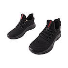 Кросівки чоловічі Restime чорні текстиль, 44, фото 5