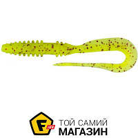 Силиконовая приманка Keitech Mad Wag Mini 2.5" 01 Chartreuse Red Flake (1551.07.47)