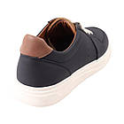 Кеди чоловічі Konors чорні натуральна шкіра, 44, фото 4