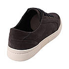 Кеди чоловічі Detta сірі натуральний нубук, 45, фото 4