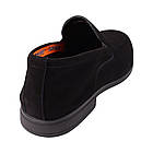 Туфлі чоловічі Cosottinni чорні натуральна замша, 45, фото 4