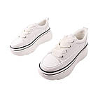 Кеди жіночі Gifanni білі натуральна шкіра, 39, фото 5