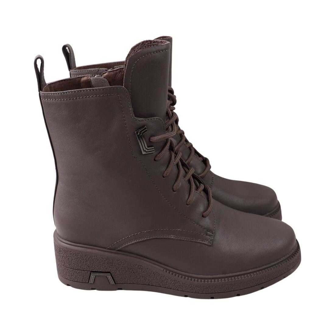 Черевики жіночі Molka візонові натуральна шкіра, 40, фото 1