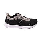 Кросівки чоловічі Konors чорні натуральна шкіра, 45, фото 3