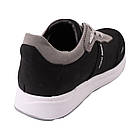 Кросівки чоловічі Konors чорні натуральна шкіра, 45, фото 4