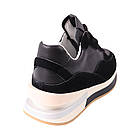 Кросівки жіночі Sorte Lady чорні натуральна шкіра, 40, фото 4