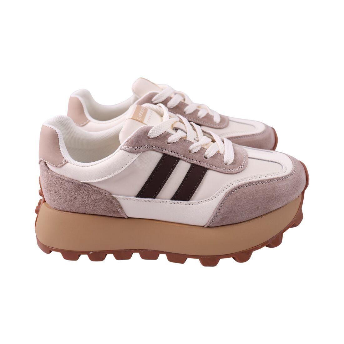 Кросівки жіночі Li Fexpert молочні текстиль, 40, фото 1