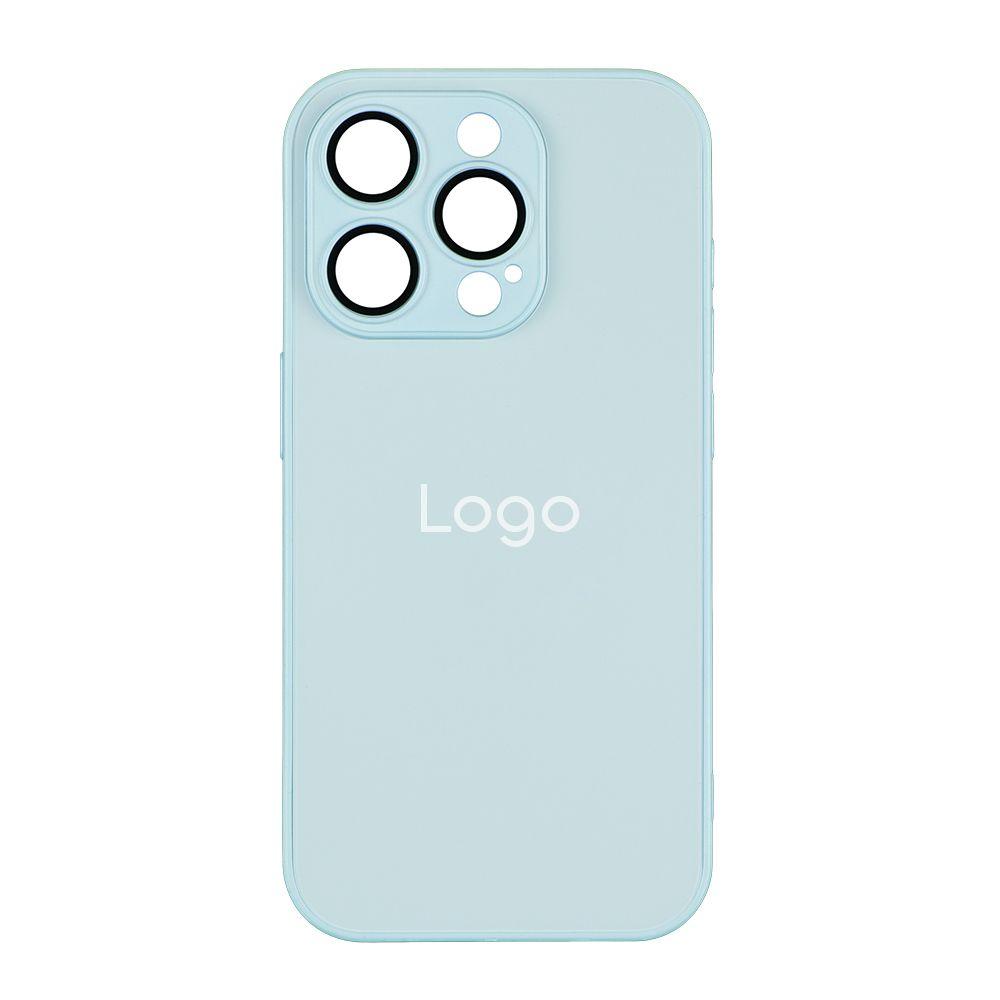 Чохол AG-Glass Matte Camera Lens with Magsafe для Iphone 12 Колір Glacial Blue